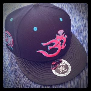 New Rage Nation Festival Hat Flat Top Ohm Snapback
